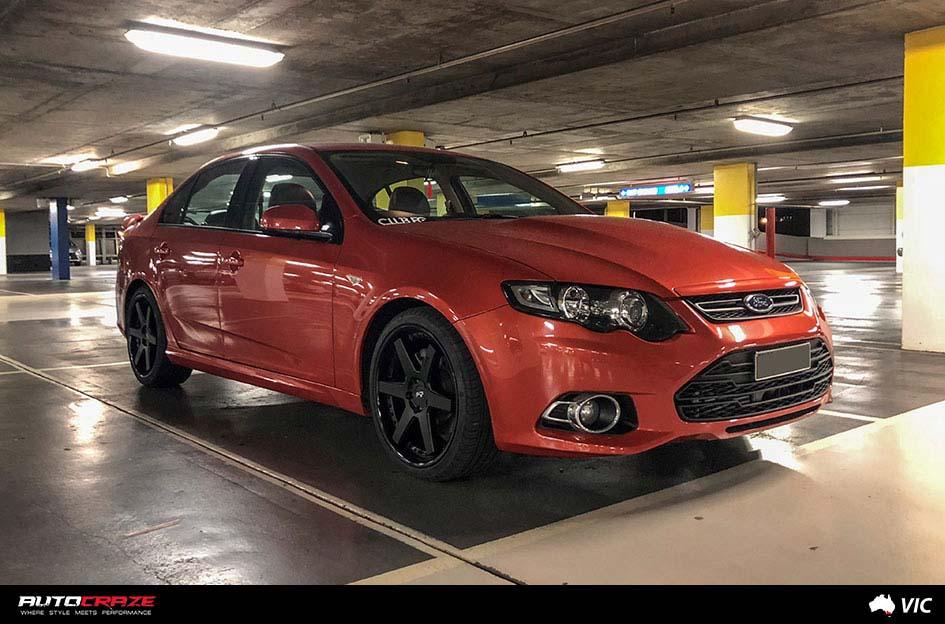 FORD FALCON ALTAIR MATTE BLACK WITH GLOSS BLACK LIP
